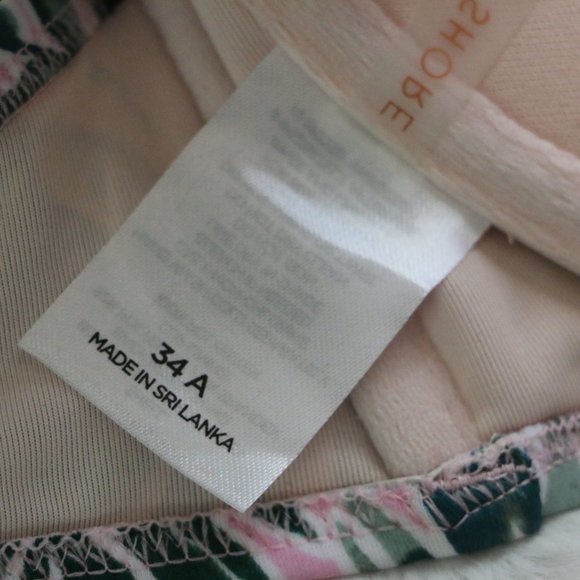 Shade & Shore Suntan Push Up V Wire Bikini Top - Picture 7 of 8